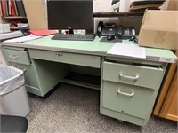 Green Desk and Chair