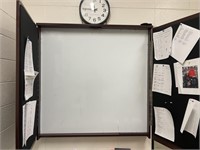 White Board with Cabinet Doors