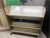 Rolling Cart and Adjustable Metal Shelf