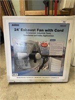 New - 24in Exhaust Fan - In Box