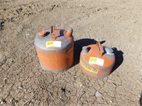 Metal Gas Cans (2)
