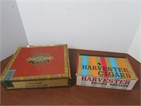 Two Vintage Cigar Boxes
