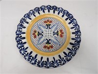 Bright colors serving plate