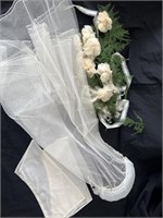 Bridal Veil and bouquet       -XE
