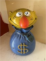 Vintage Mr. Money Bags Coin Bank