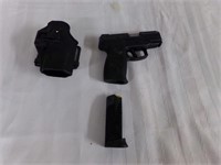 Taurus 9mm pistol-extra clip & holster
