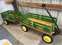John Deere Wagon & Pull Behind Cart