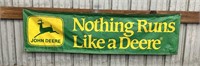 Nothing Runs Like a Deere John Deere 6 ft Banner