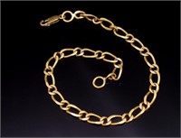 Vintage rosey yellow gold bracelet