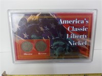 The Morgan Mint Liberty Nickel Display