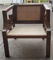 Antique Rosewood Japanese side chair