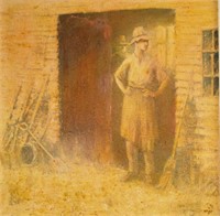William (Bill) Offord (1944 - ) The Working Door
