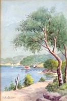 Herbert Clarke Simpson (1879 - 1966 ) Bay View