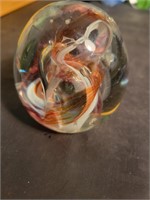 Gorgeous abstract art paperweight