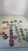 Iowa Lottery Button Lot