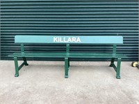 Restored Killara Railway Bench