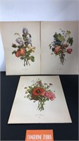 Vintage Floral Print Lot