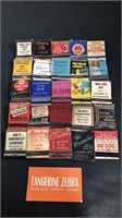 Vintage Matchbook Lot #7 B-1 Soda