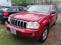 2006 Red Jeep Grand Cherokee Ltd. (K $95)