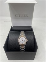 Ladies Citizen Eco Drive Two Toned Crystal Watch