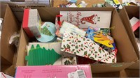Box of Misc. Holiday Items