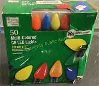 Multi-Colored C9 LED Lights
