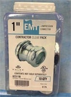 10ct EMT 1" Compressor Connector