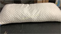 40”x18” White Memory Foam Pillow