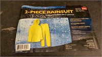 2 Piece Rainsuit Size:XXL