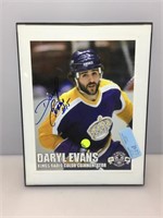 Daryl Evans kings autograph picture