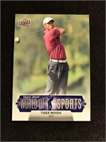 RARE vintage Tiger Woods Upperdeck Insert Card