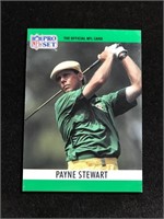 Payne Stewart 1990 NFL ProSet Football SSP Card