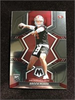 Brock Purdy 49ers 2022 Panini NFL Mosaic RC Card