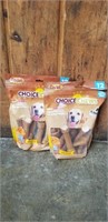 NEW Lot of 2 Choice Chews 1 Bag Opened