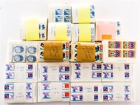 Estate RED Box Canada Stamps - Bundles Mint Blocks