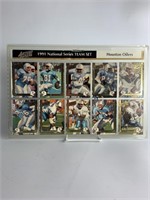 1991 Action Packed Houston Oilers Team Set