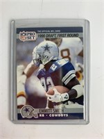 1990 Emmitt Smith Rookie Card Pro Set #685