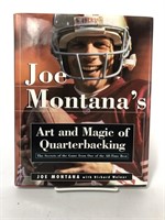 "Art & Magic Of Quarterbacking" Joe Montana Book