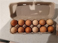 1 dozen Farm Fresh eggs