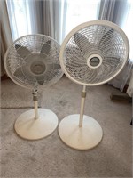 Pair floor fans