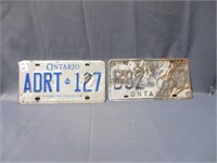 license plates .