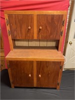 Children’s wooden toy cabinet