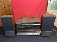 Stereo outfit Zeenath speakers Fisher
