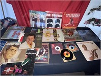Old records, Beatles, Kenny, Rogers, Jim Nabors,