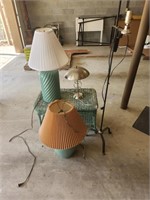 Lot of 4 lamps