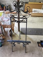 Heavy wrought iron Easel