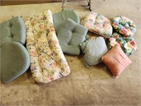 Lot of cushions