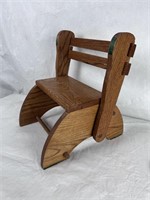 Wooden Childs Chair / Step Stool