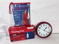 Raincoat - Heating Pad - Clock