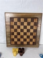 Nice Wooden Checkers Set
